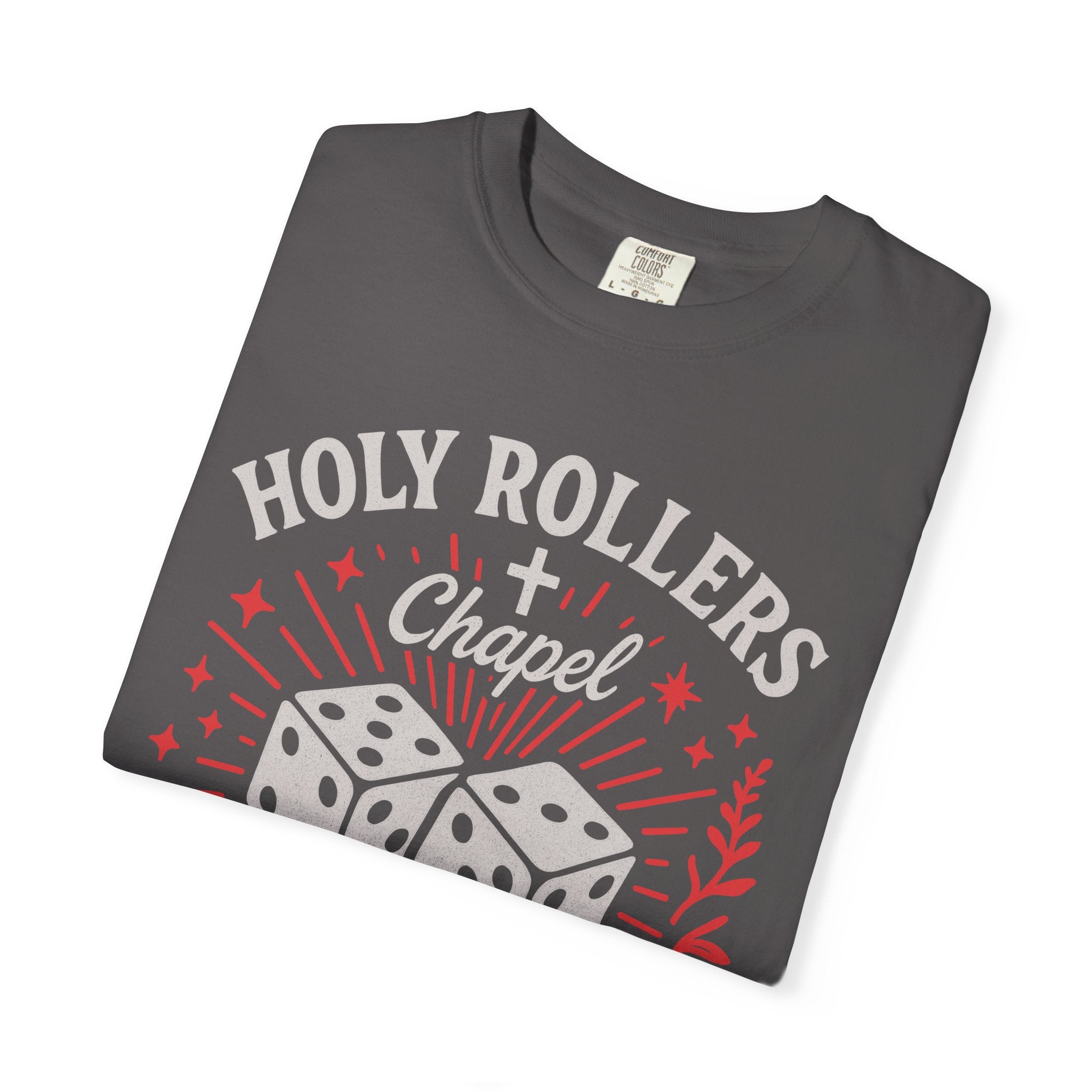 HOLY ROLLERS CASINO Mens WUNDERLAND Short Sleeve Tee
