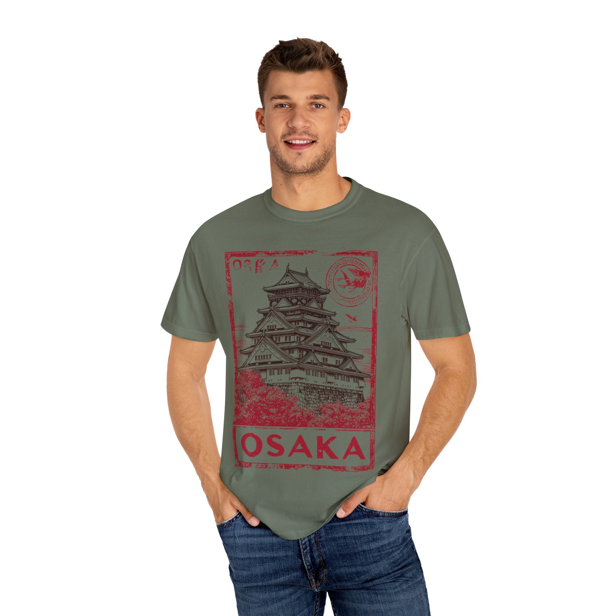 OSAKA CASTLE VINTAGE Mens WUNDERLAND Short Sleeve Tee