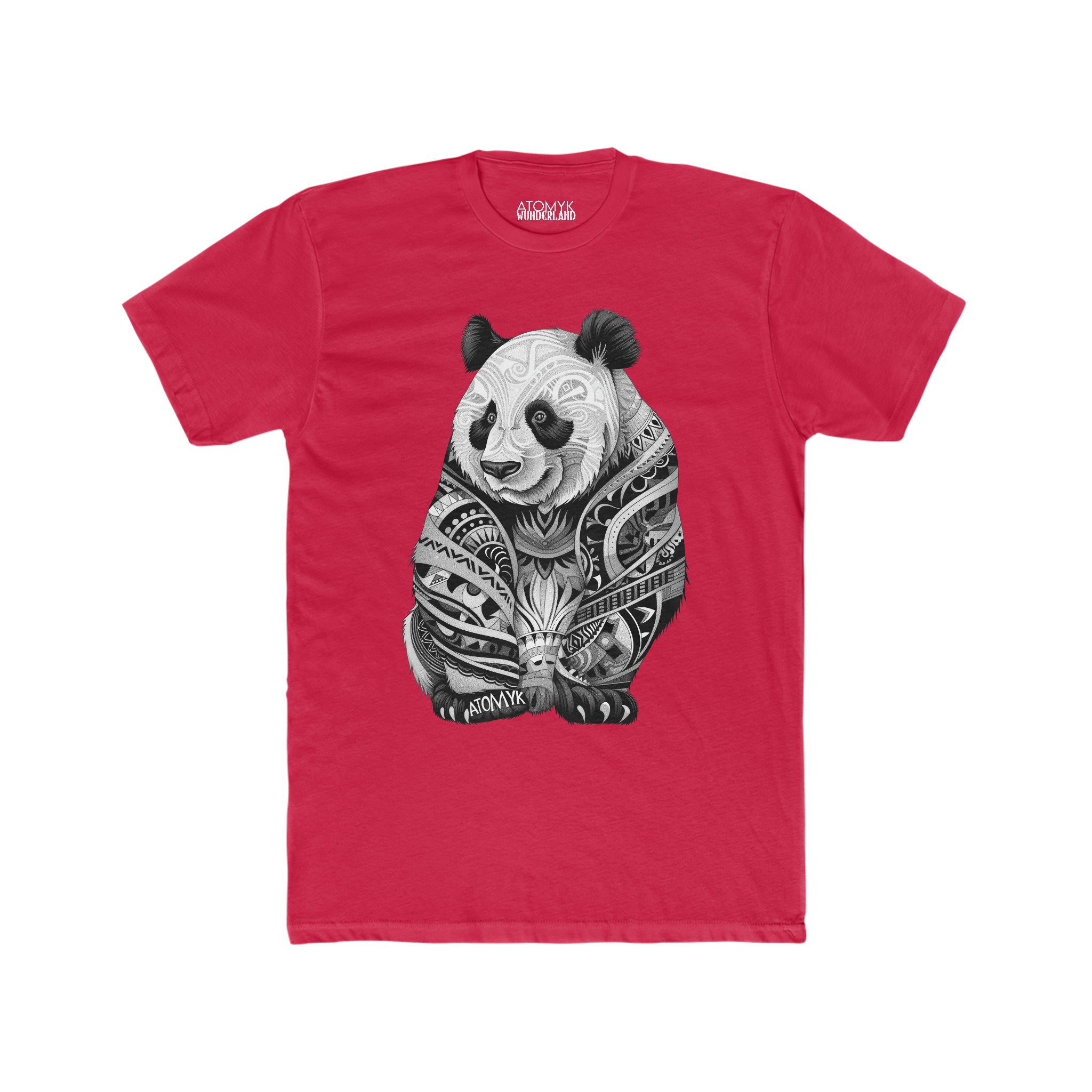 Native Panda Mens Atomyk Graphic Tee