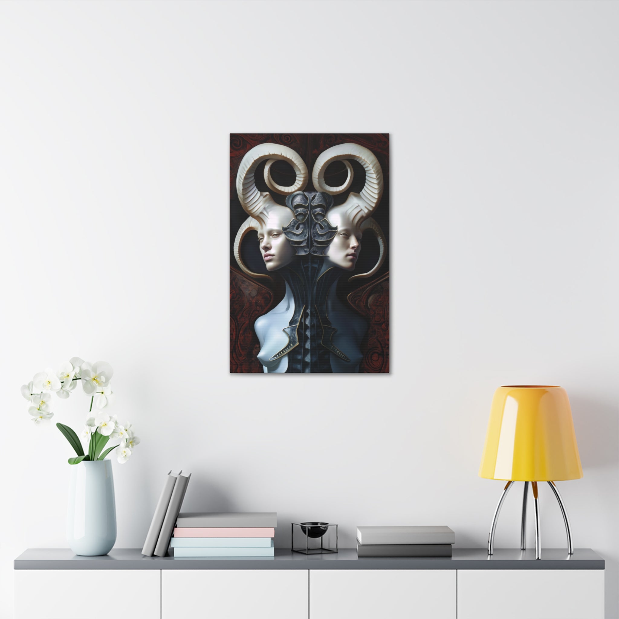 Harlequin's Ache Canvas Print