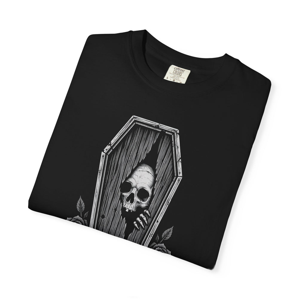 Dead Inside Coffin Skull Mens WUNDERLAND Halloween Booteek Short Sleeve Tee