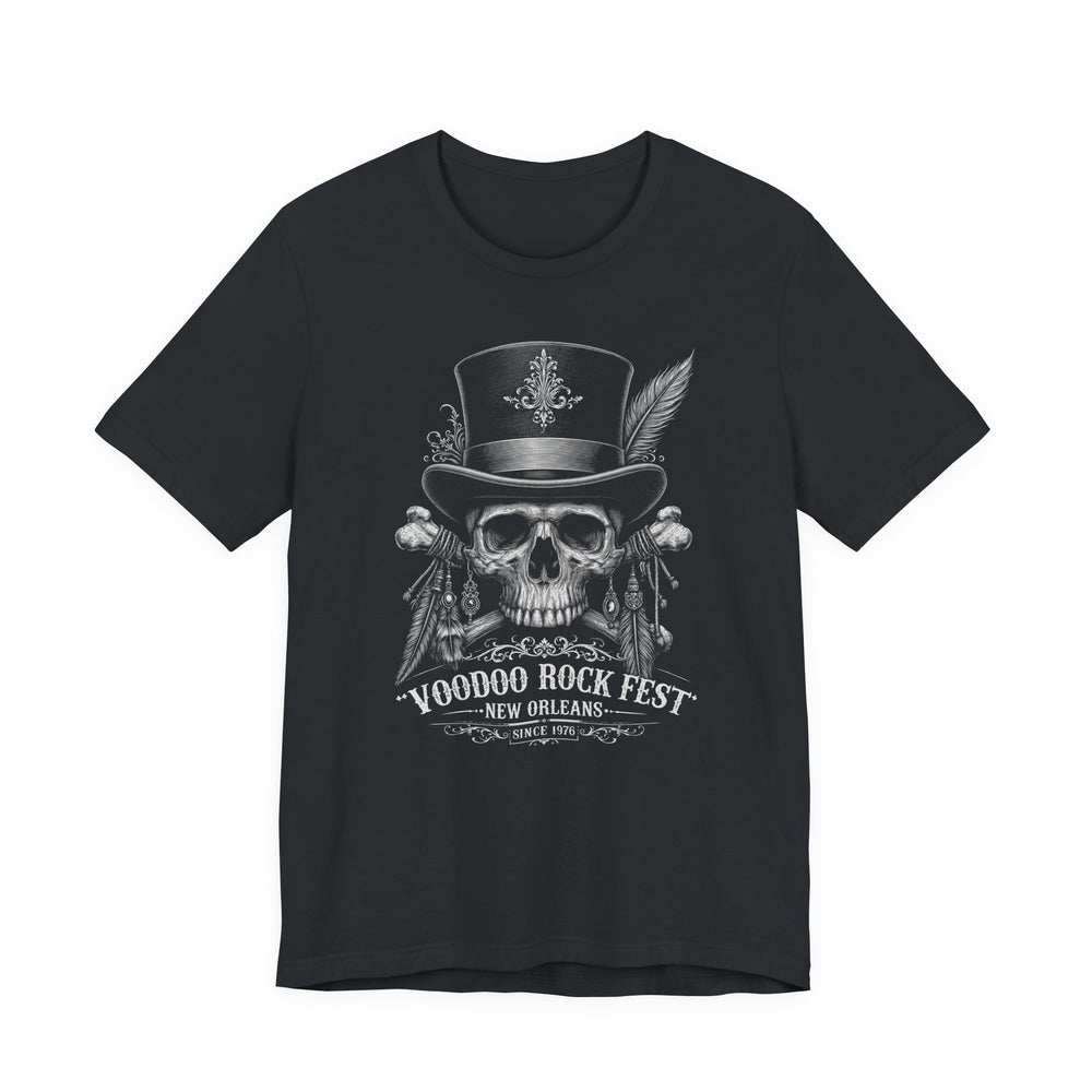 Voodoo Rock Fest New Orleans Men's Halloween Classic Fit Tee