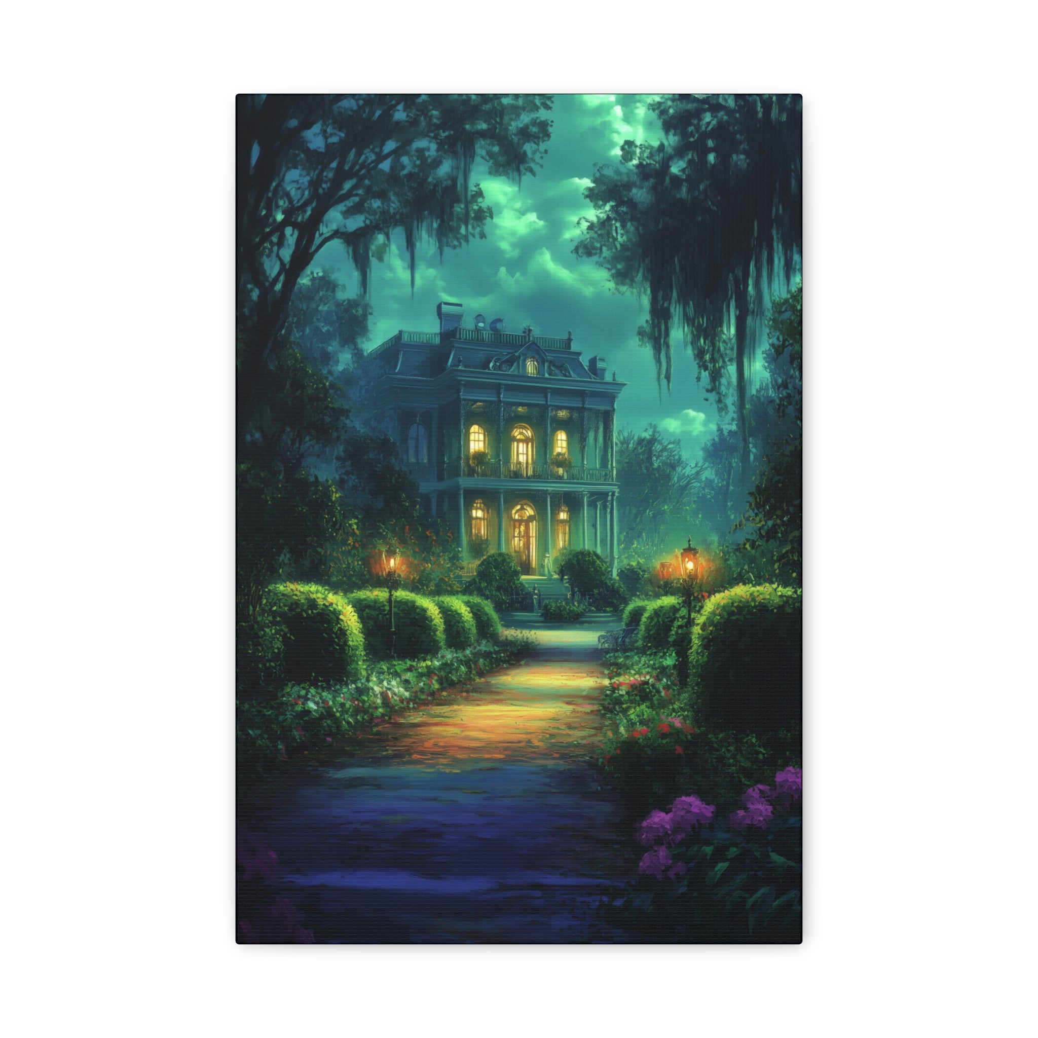 Night Garden Canvas Print