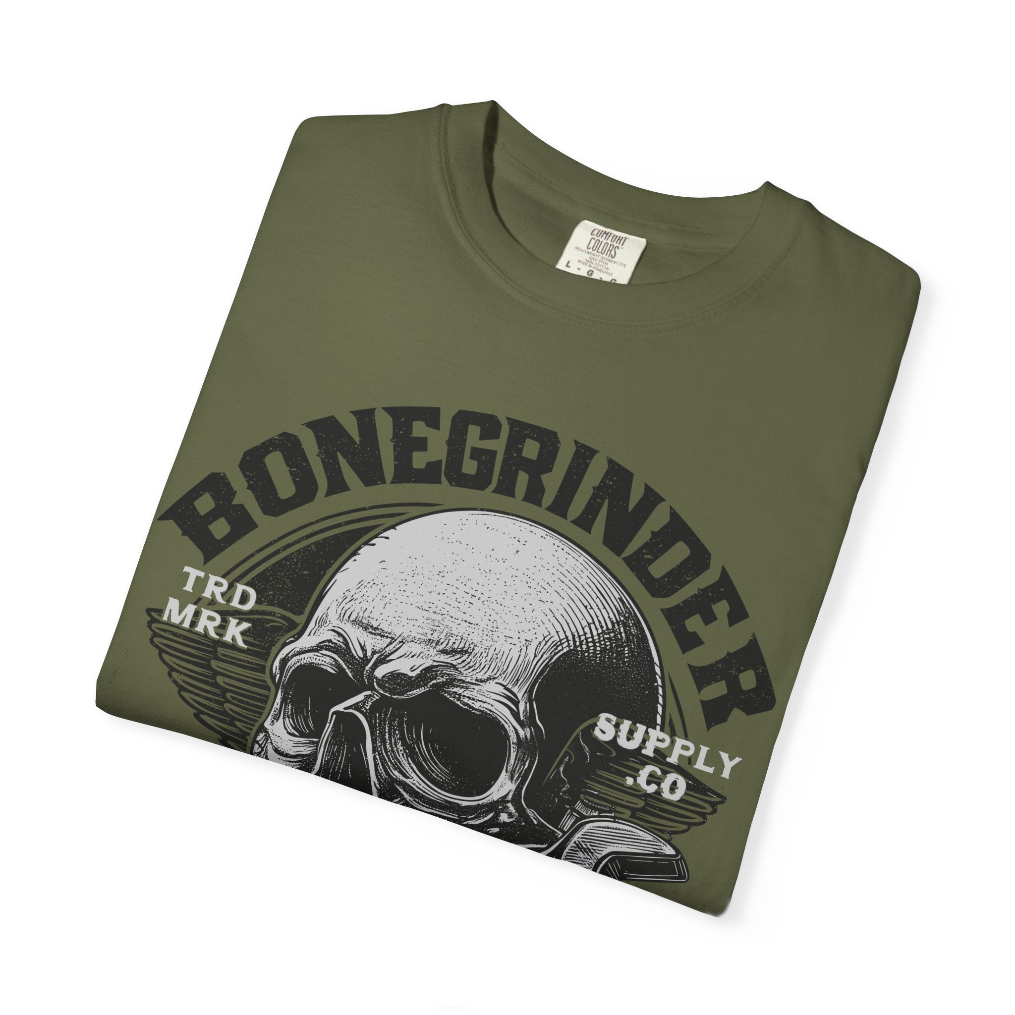 BONEGRINDER GARAGE Mens WUNDERLAND Short Sleeve Tee