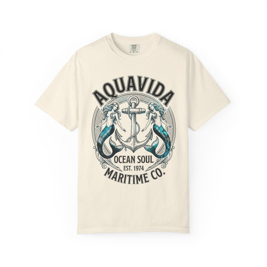 Ocean Soul Maritime Co. Mens AQUA VIDA Short Sleeve Tee