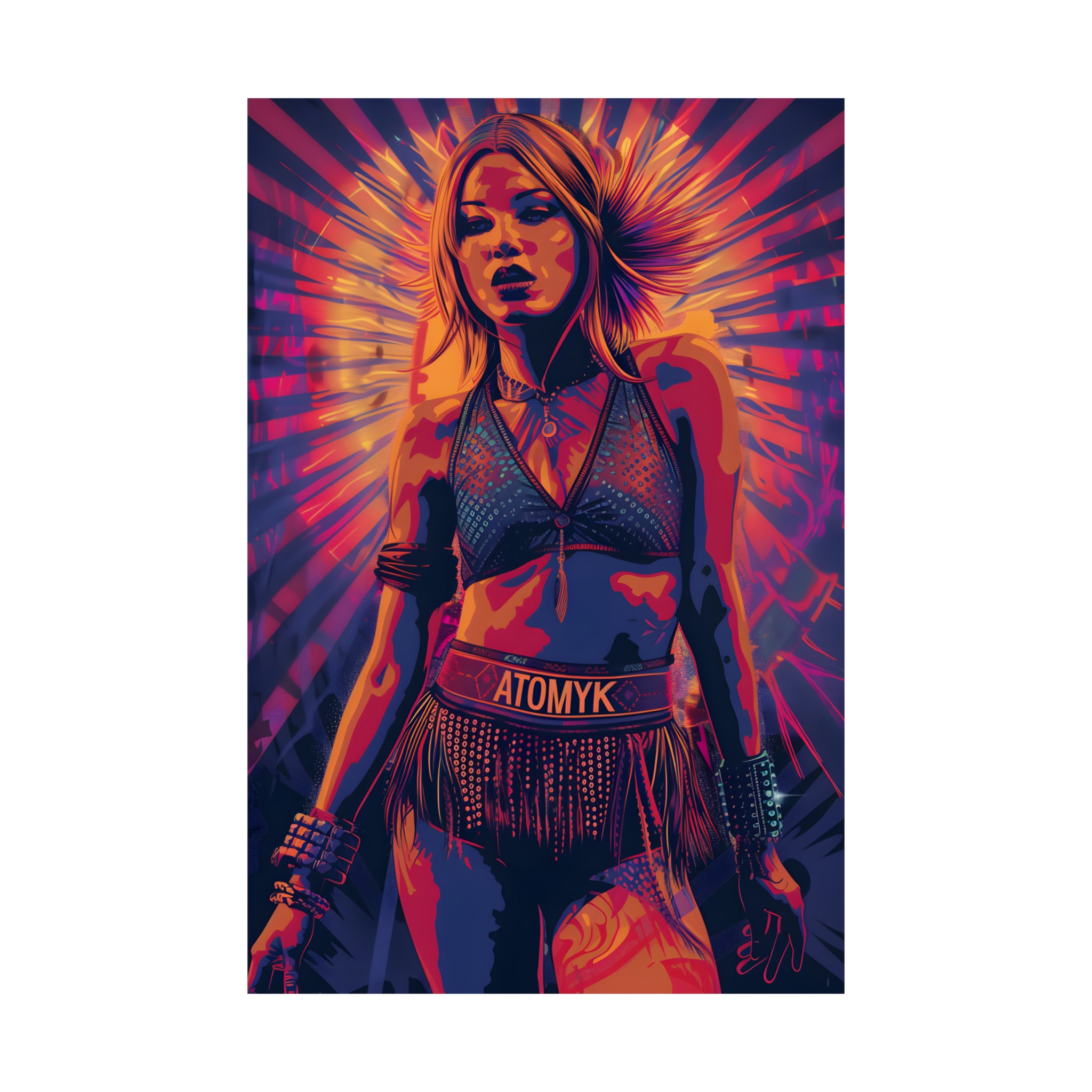 Summer Sister Atomyk POP Premium Matte Vertical Poster