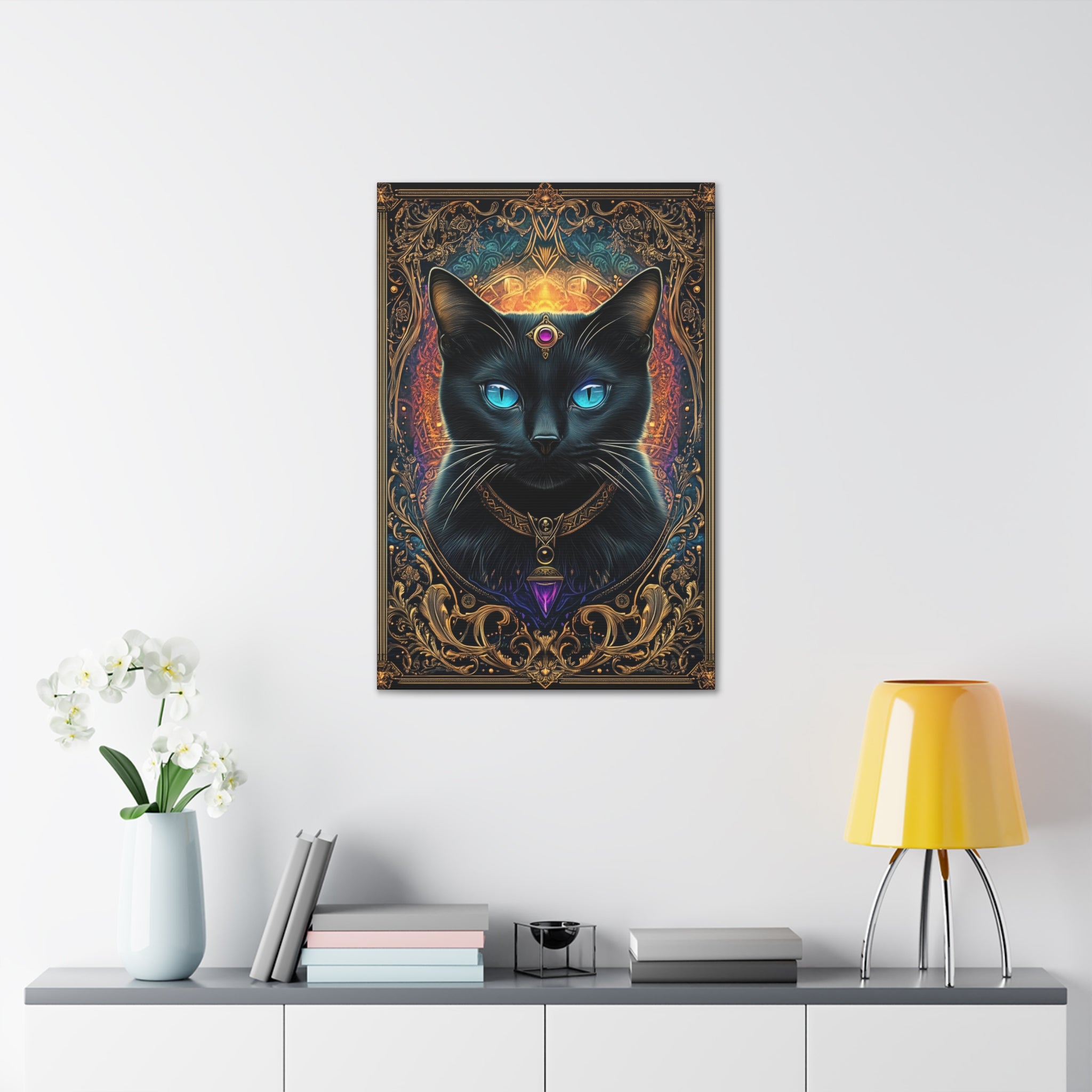 L’Oracle du Vide Canvas Print