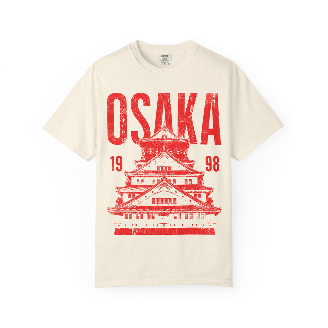 Osaka Castle Vintage 1998 Japan Mens WUNDERLAND Heritage Short Sleeve Tee