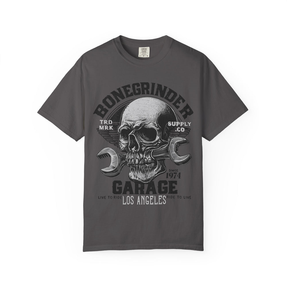 BONEGRINDER GARAGE Mens WUNDERLAND Short Sleeve Tee