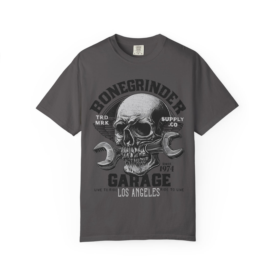 BONEGRINDER GARAGE Mens WUNDERLAND Short Sleeve Tee