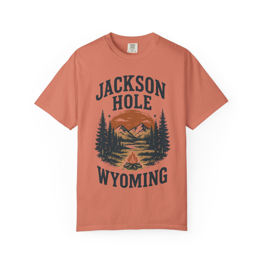 JACKSON HOLE CAMP vintage Mens WUNDERLAND Destination Short Sleeve Tee