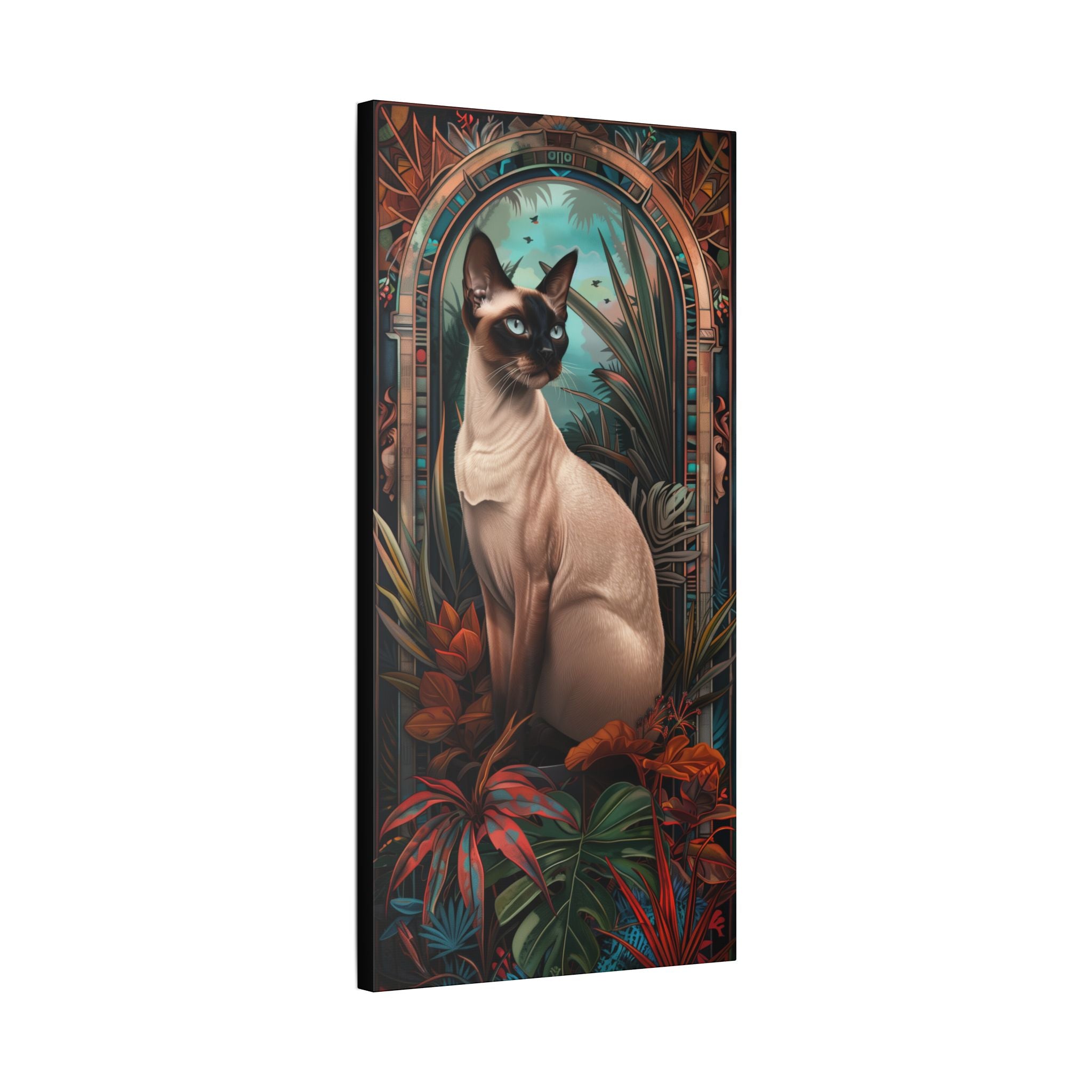 Perched In Paradise Canvas Print