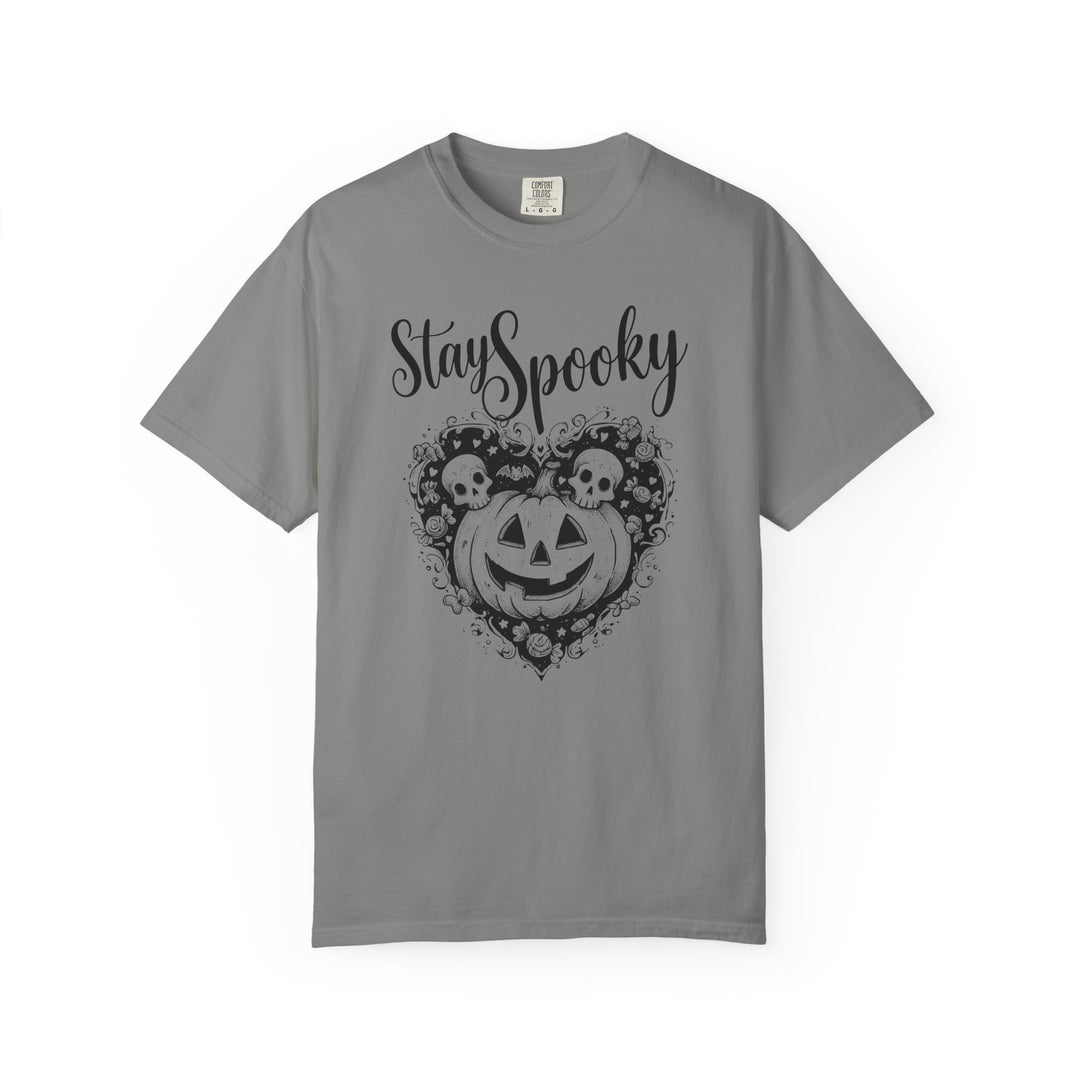 Stay Spooky Womens WUNDERLAND Backyard Dept Halloween Booteek Short Sleeve Tee