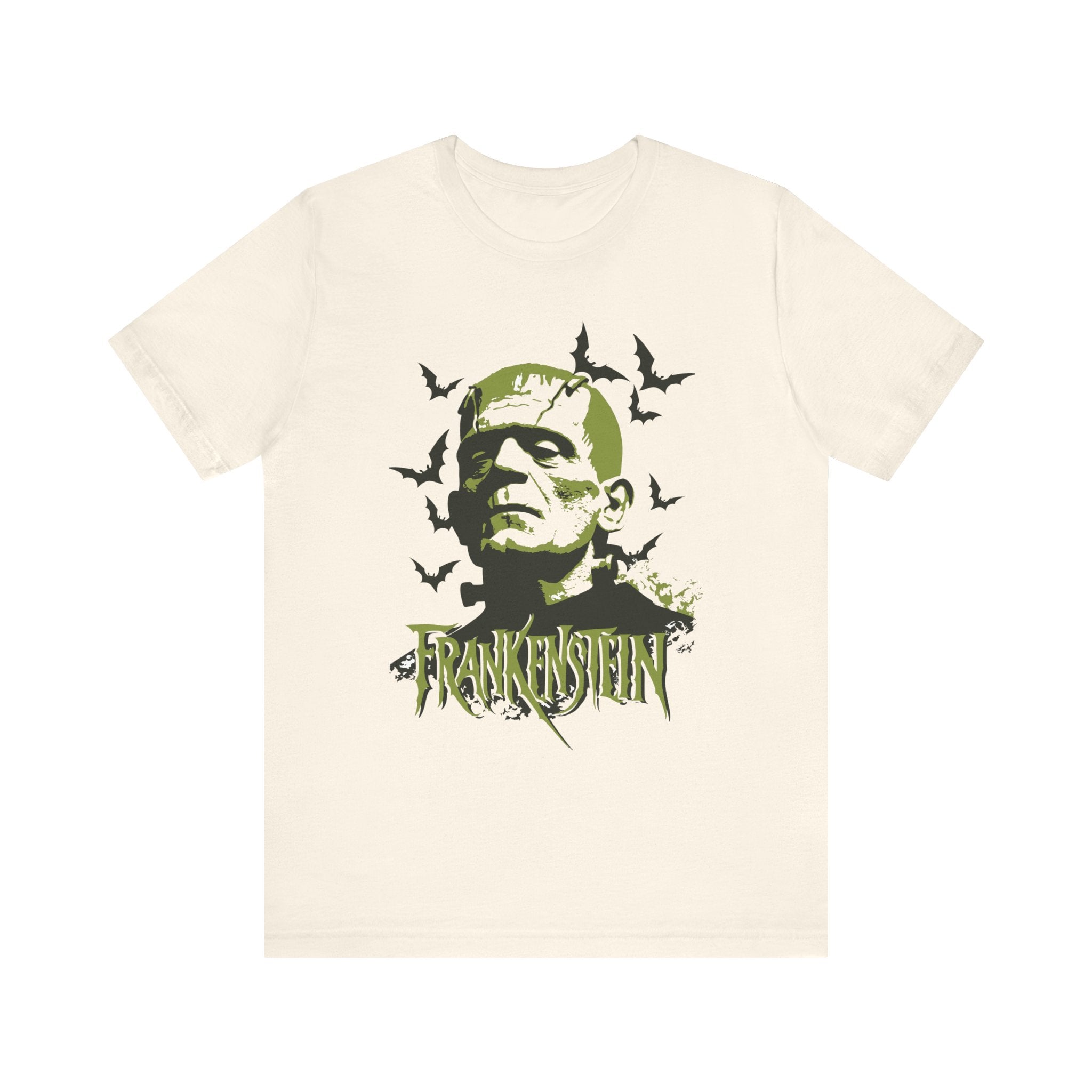 Frankenstein Mens Halloween Booteek Jersey Short Sleeve Tee