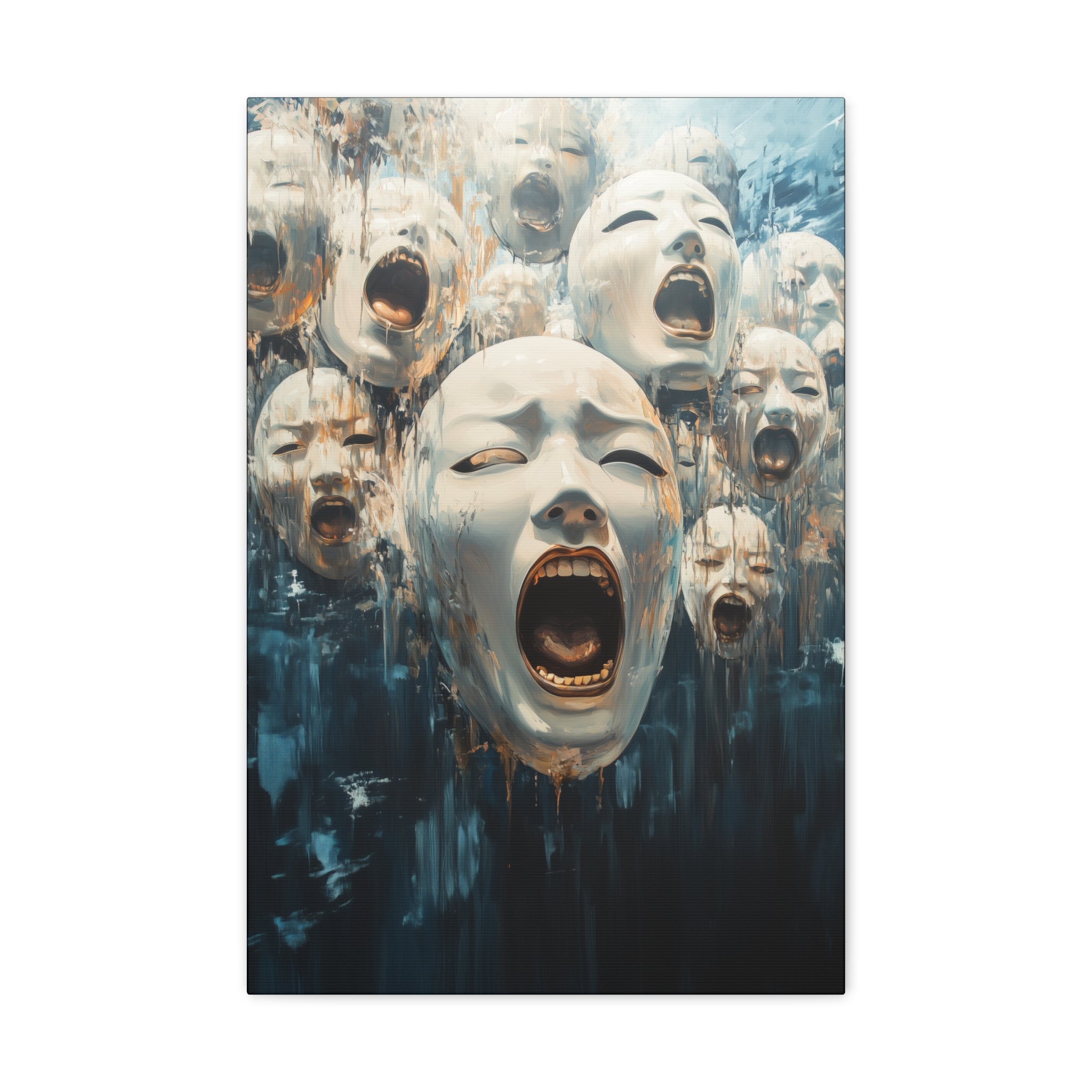 Waking Screams Canvas Print