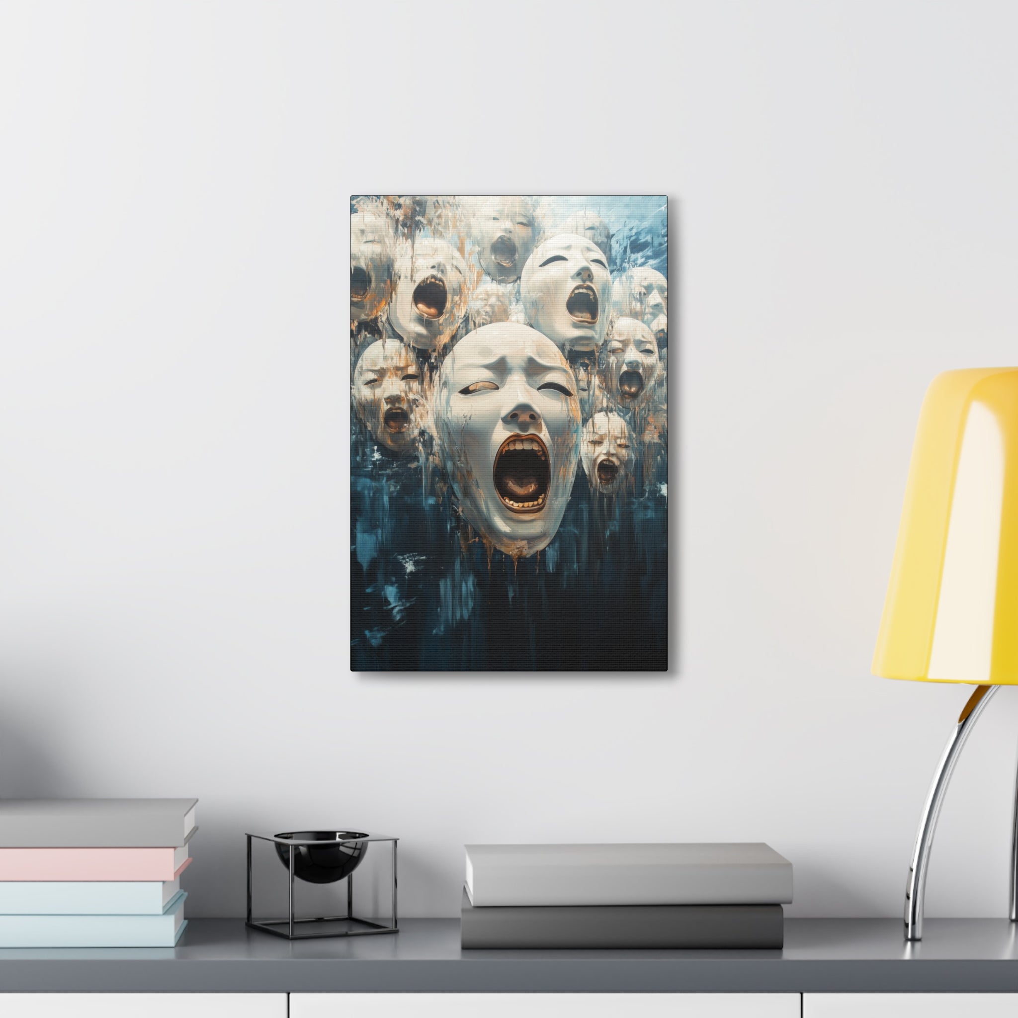 Waking Screams Canvas Print