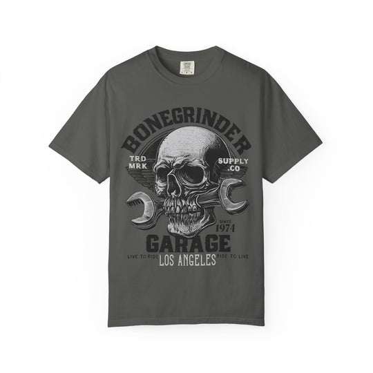 BONEGRINDER GARAGE Mens WUNDERLAND Short Sleeve Tee