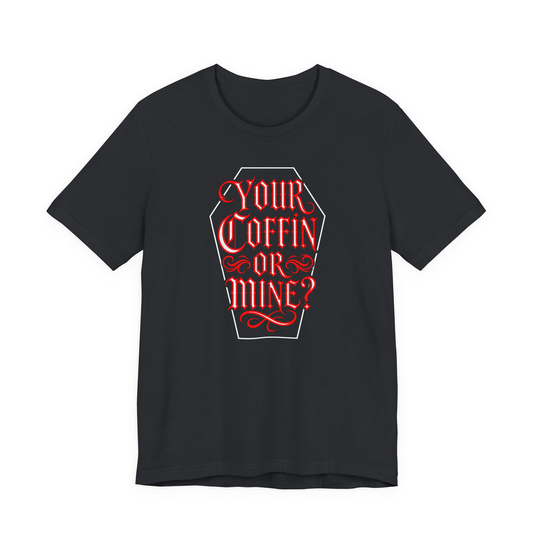 “Your Coffin or Mine?” Gothic Coffin Design Women&
