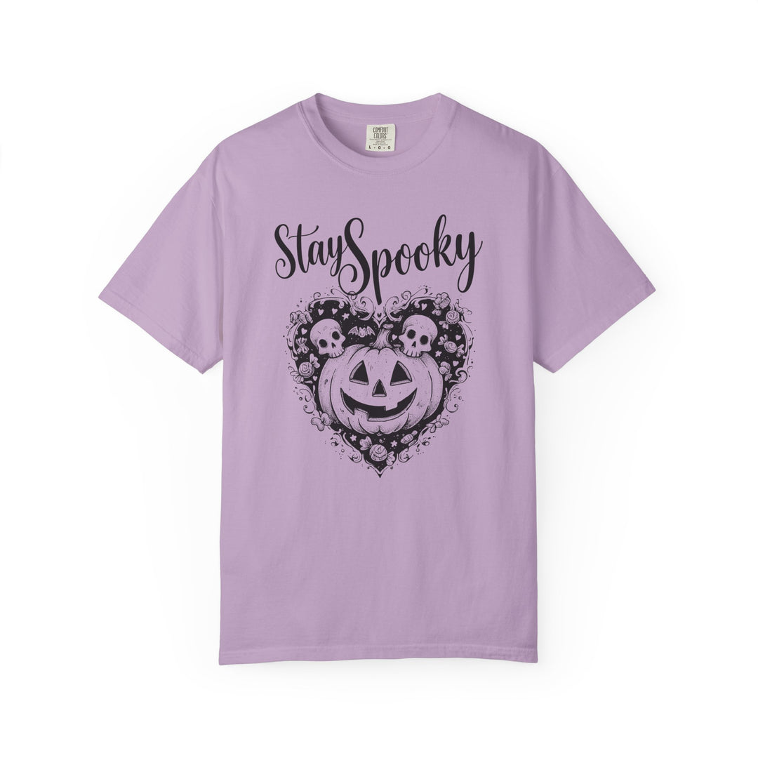 Stay Spooky Womens WUNDERLAND Backyard Dept Halloween Booteek Short Sleeve Tee