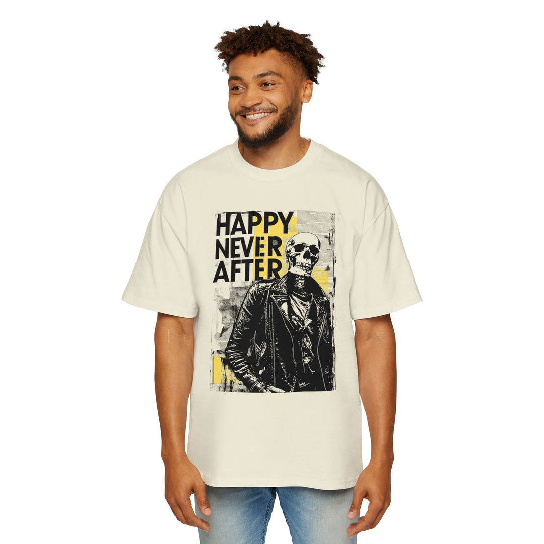 Happily Never After Atomyk Mens Oversized Graphic Tee HEADLINES