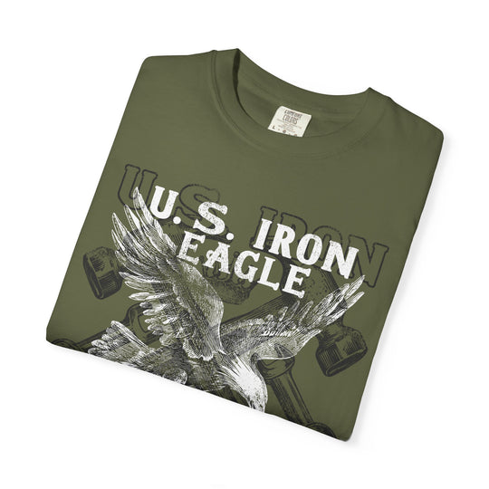 U.S. IRON EAGLE STEEL WORKERS Mens WUNDERLAND Short Sleeve Tee