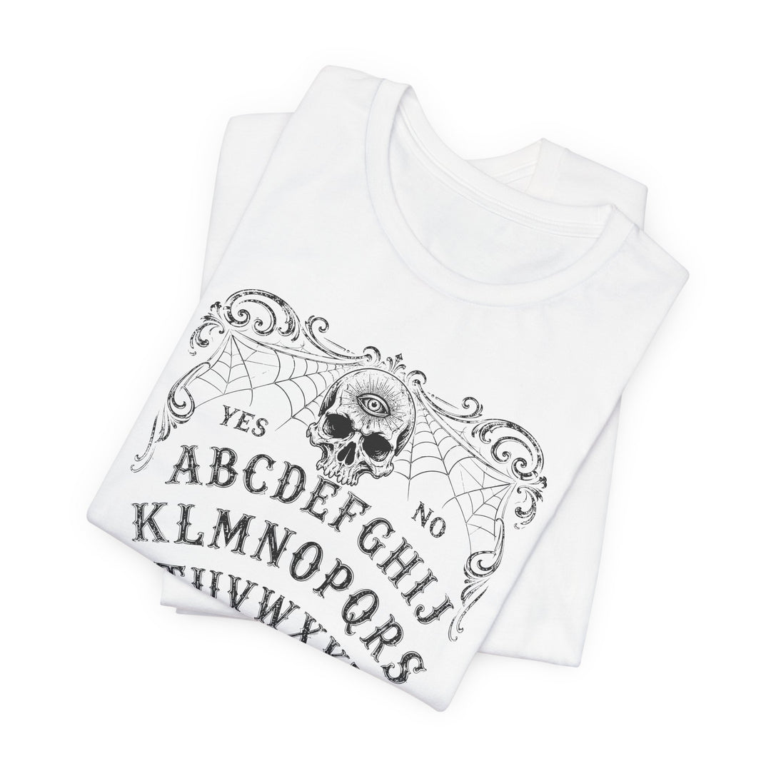 Ouija Board Skull Vintage Occult Men&