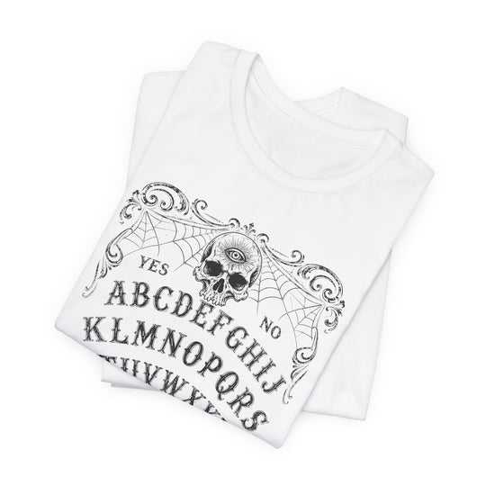 Ouija Board Skull Vintage Occult Men&