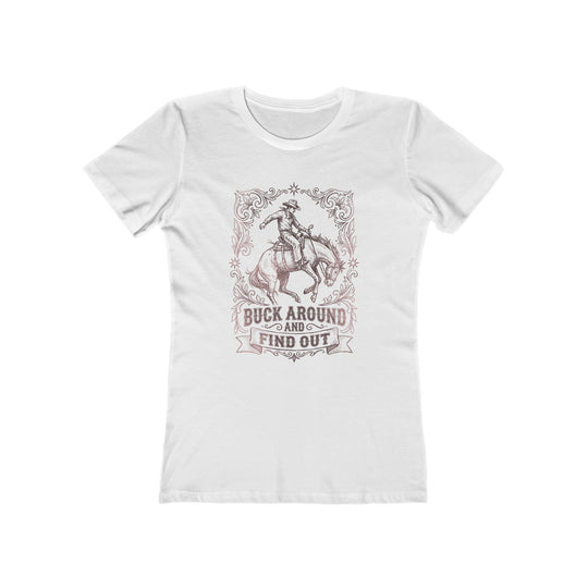 Buck Around Rodeo Western Cowgirl Womens L&