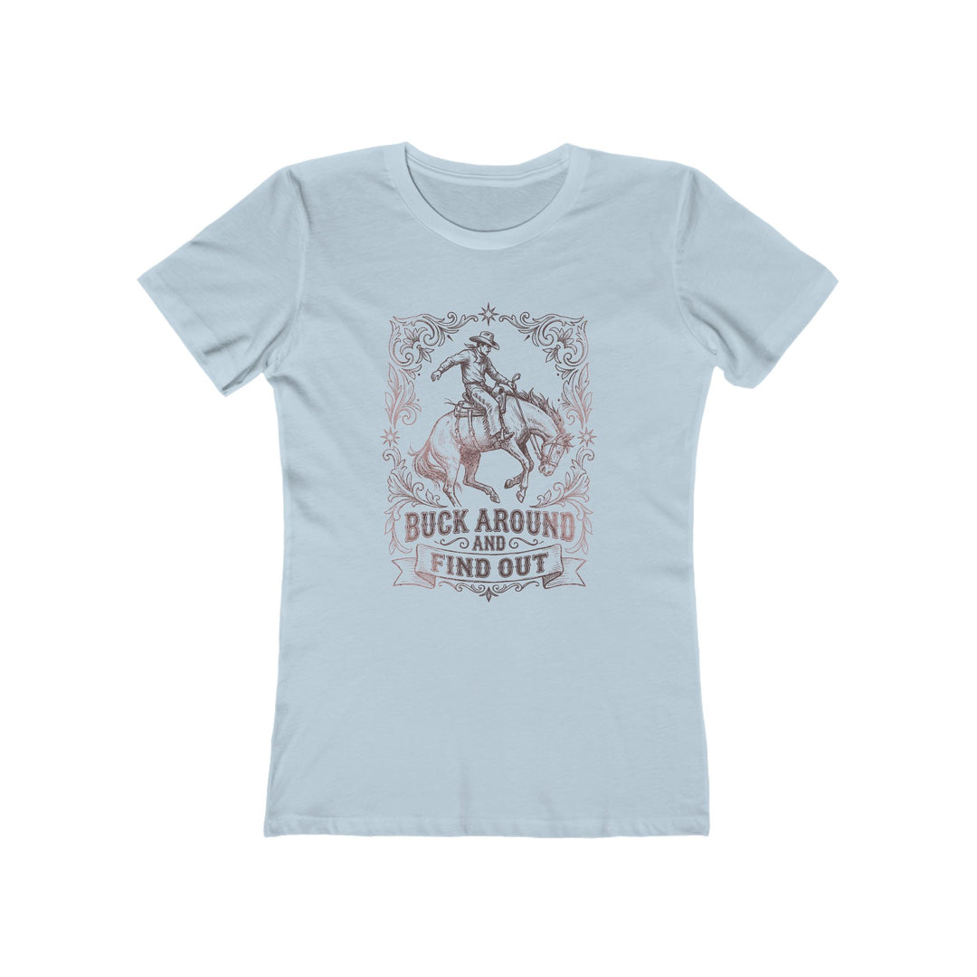 Buck Around Rodeo Western Cowgirl Womens L&