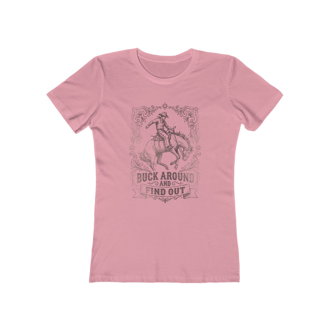 Buck Around Rodeo Western Cowgirl Womens L&