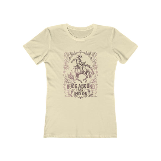 Buck Around Rodeo Western Cowgirl Womens L&