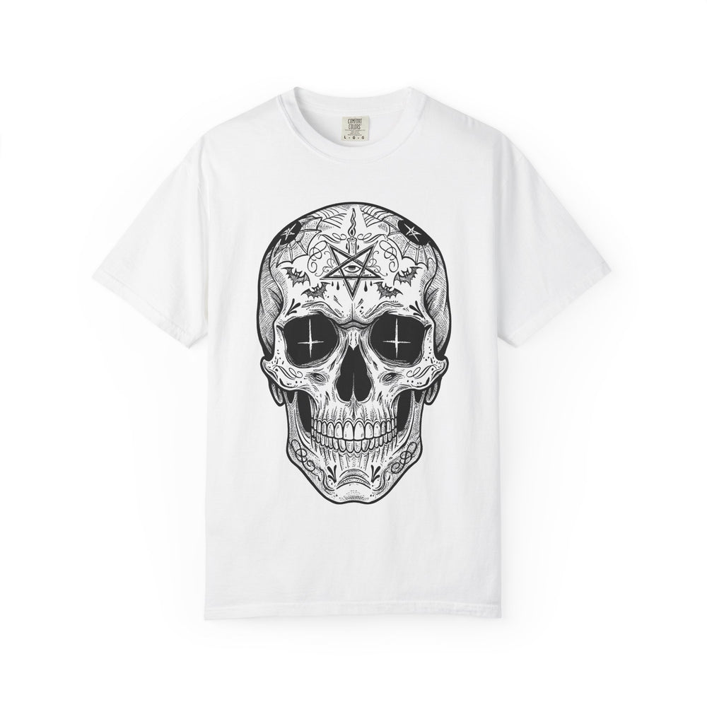 Tattoo Skull Mens WUNDERLAND Backyard Dept Halloween Booteek Short Sleeve Tee