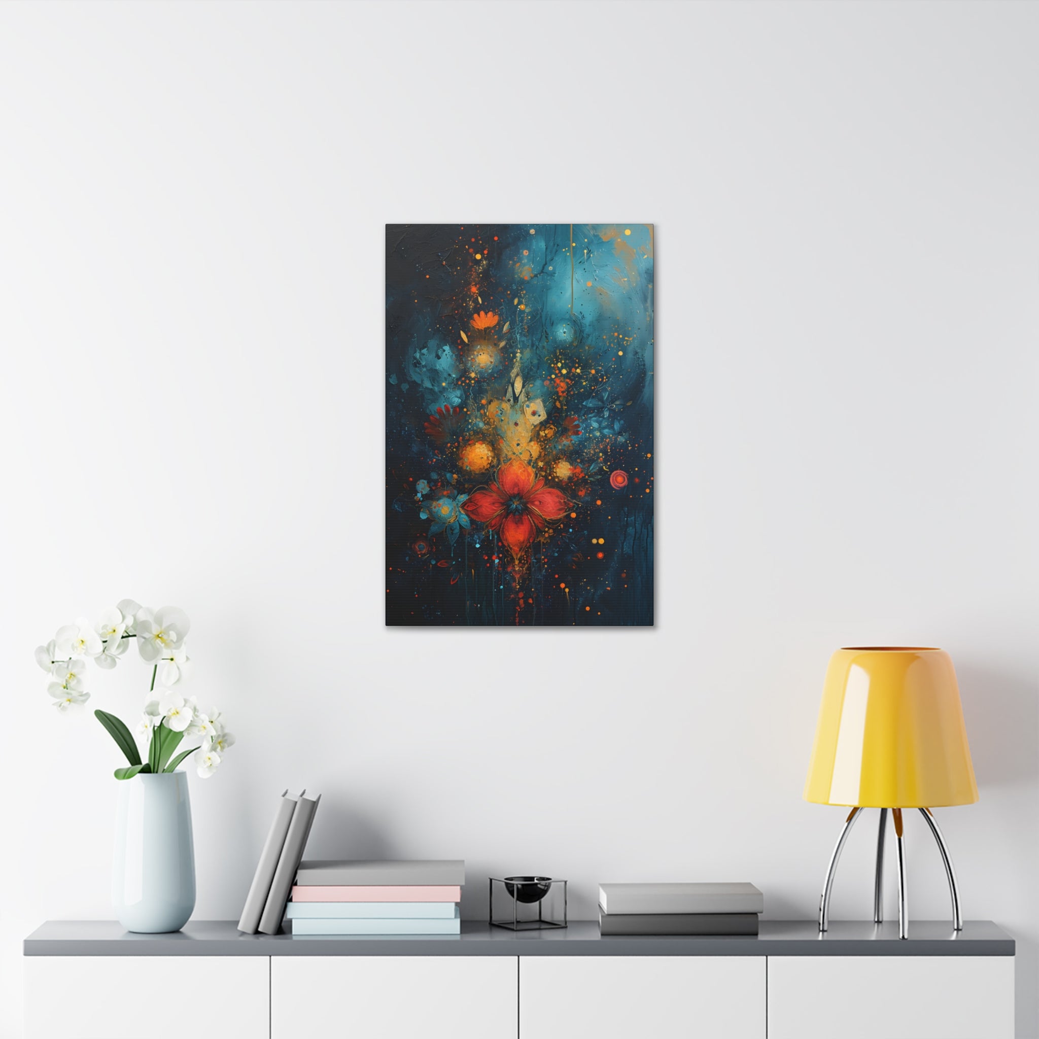 The Dripping Thought Canvas Print