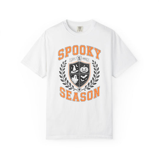 Spooky Season Crest Womens WUNDERLAND Halloween Booteek Short Sleeve Tee