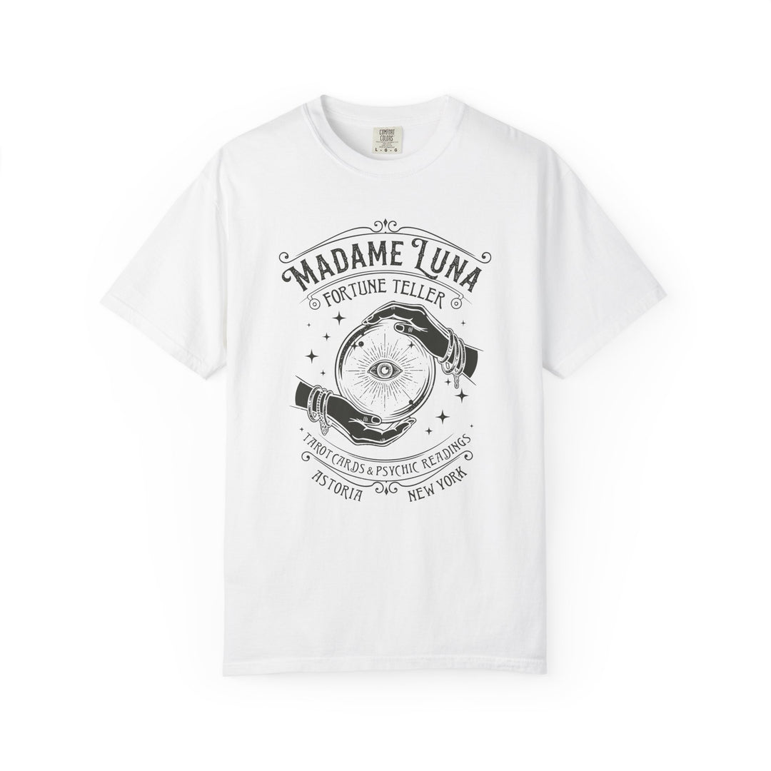 Madame Luna Fortune Teller Womens WUNDERLAND Backyard Dept Halloween Booteek Short Sleeve Tee