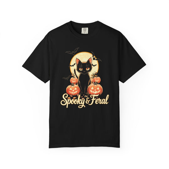 Spooky & Feral Womens WUNDERLAND Backyard Dept Halloween Booteek Short Sleeve Tee