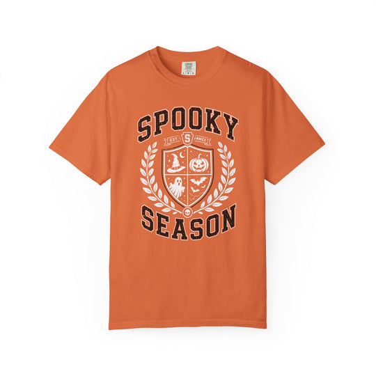 Spooky Season Crest Womens WUNDERLAND Halloween Booteek Short Sleeve Tee