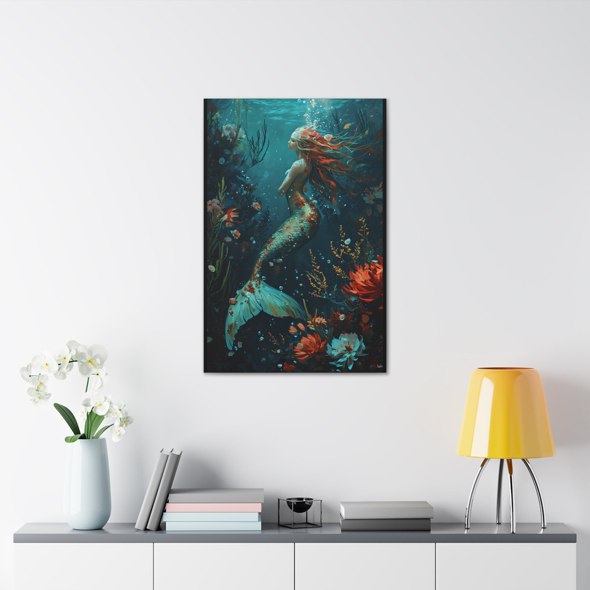 Dance of the Depths Canvas Print