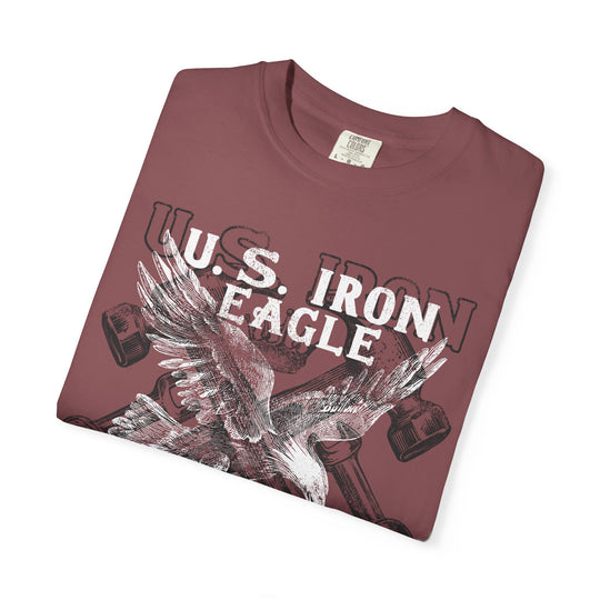 U.S. IRON EAGLE STEEL WORKERS Mens WUNDERLAND Short Sleeve Tee
