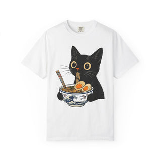 Ramen Nom Noms Kitty Womens L'Atomique Relaxed Fit Comfort Colors Graphic Tee