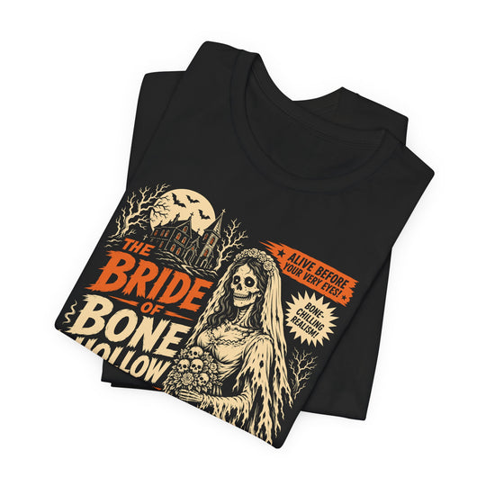 Bride of Bone Hollow Retro Horror Poster Men&