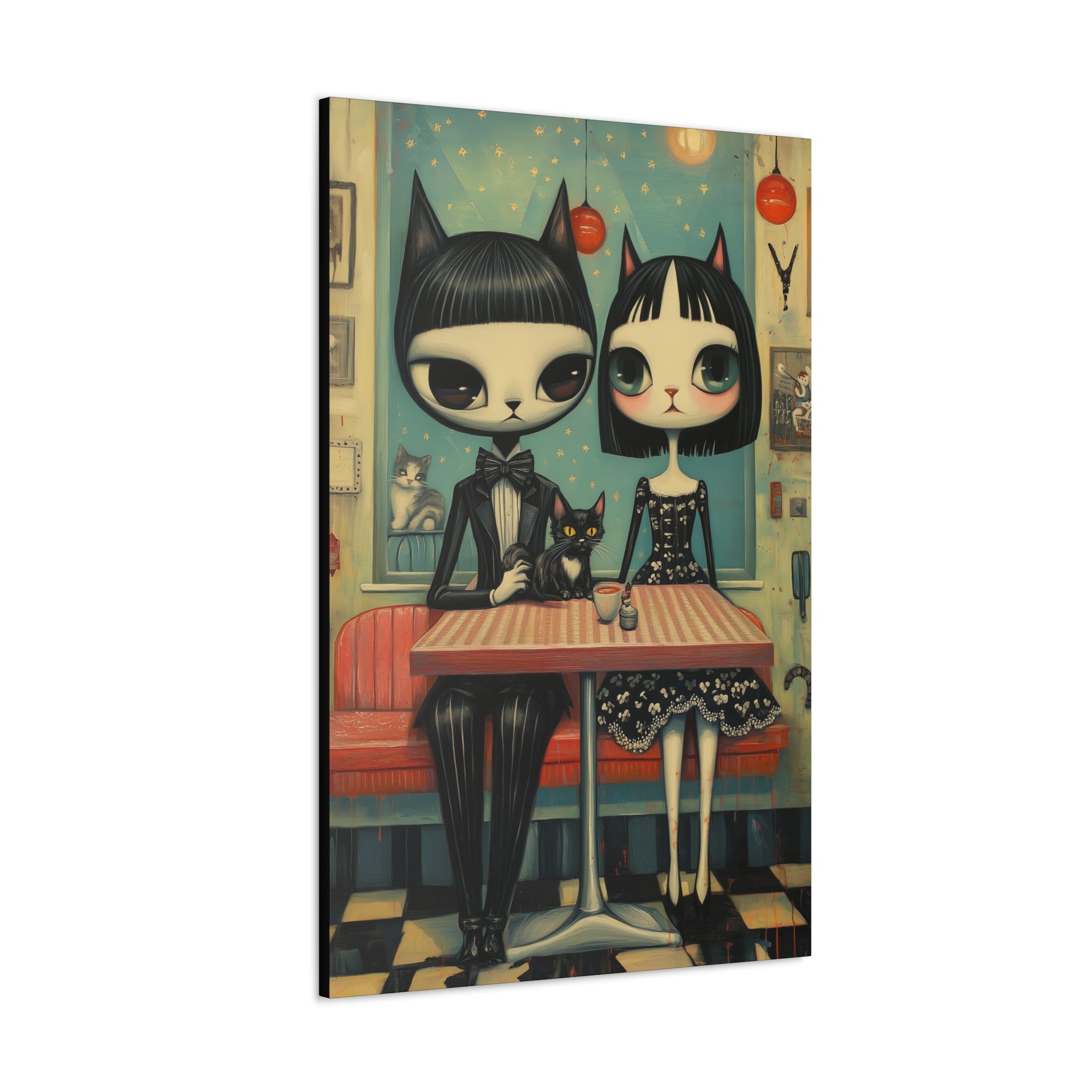 The Nite Diner Canvas Print