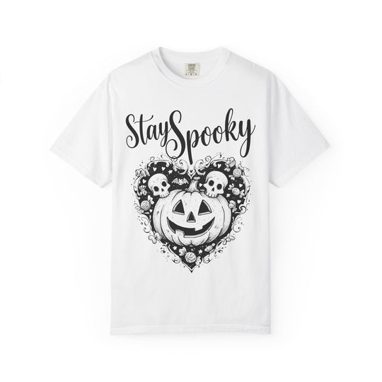 Stay Spooky Womens WUNDERLAND Backyard Dept Halloween Booteek Short Sleeve Tee