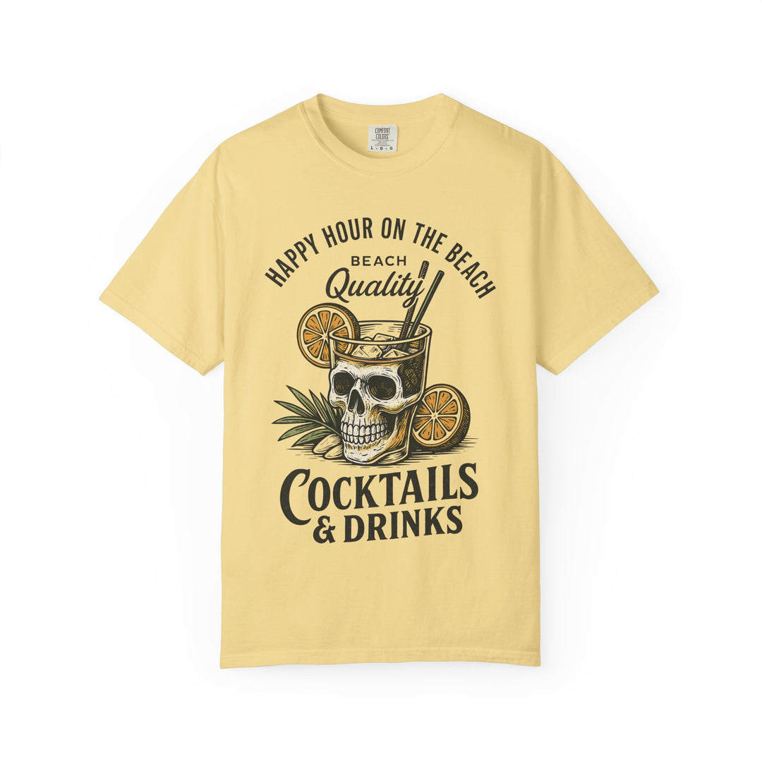 HAPPY HOUR BEACH COCKTAILS Mens WUNDERLAND Short Sleeve Tee