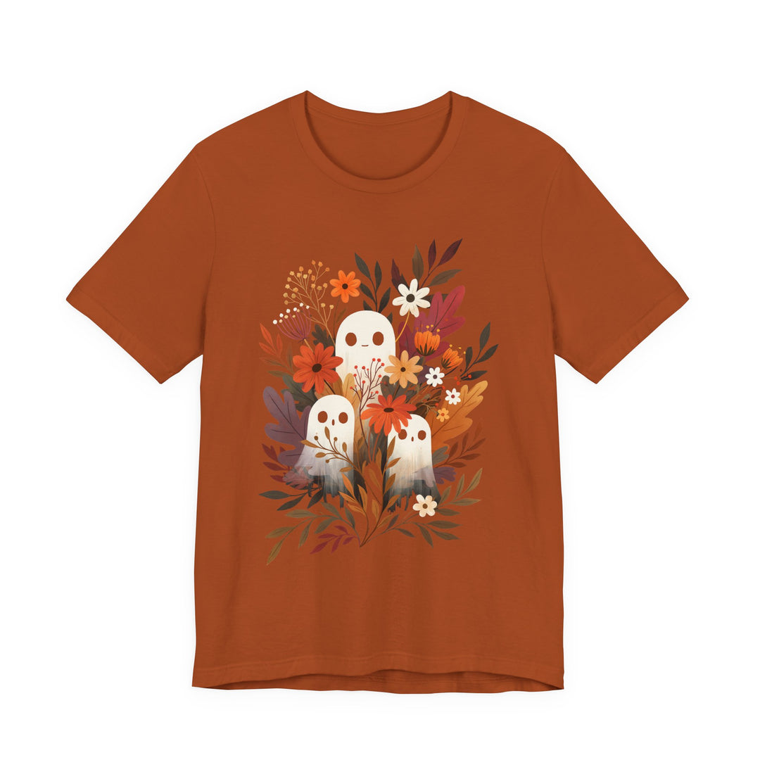 Autumn Ghosts Cute Fall Floral Women&
