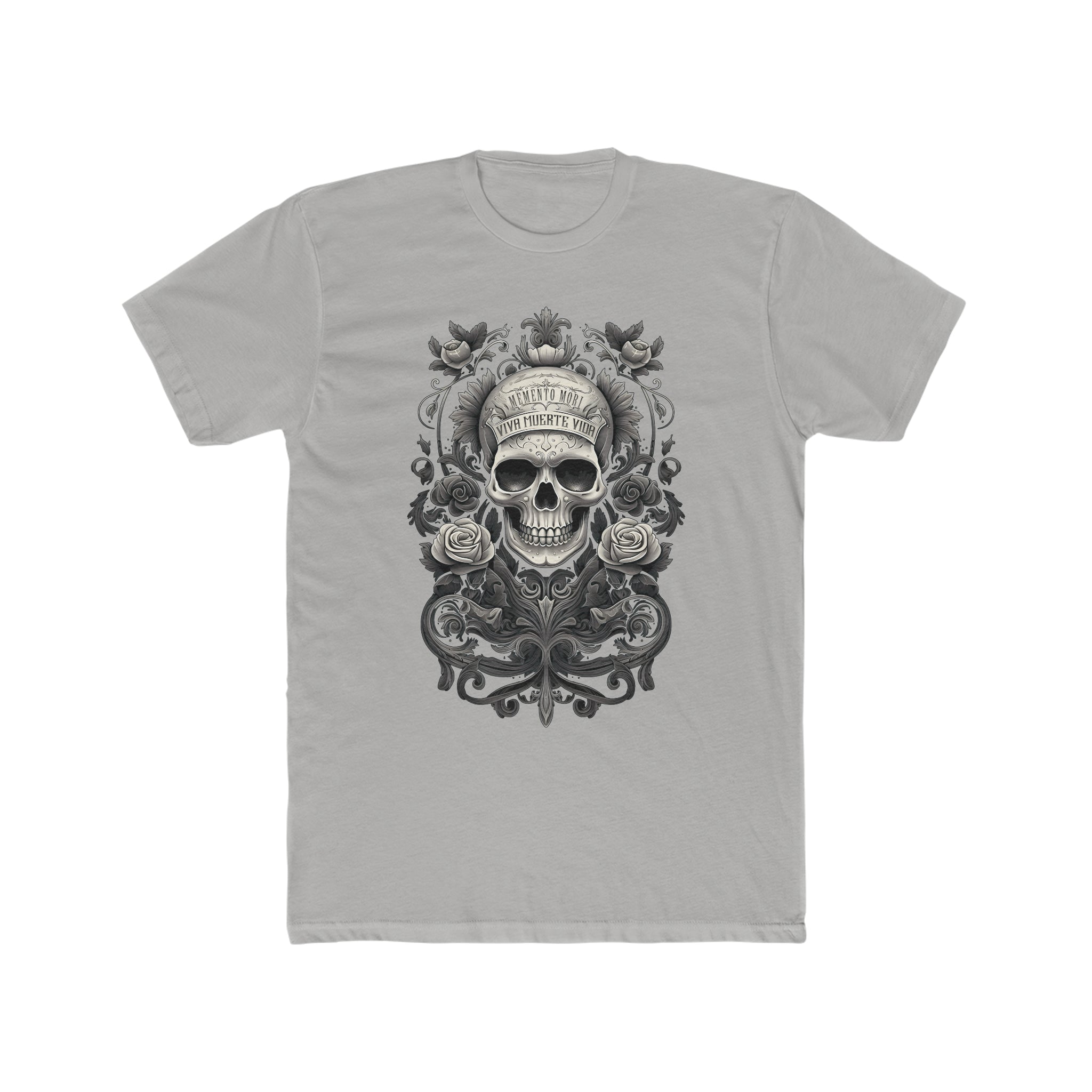 Muerte Scroll Skull Graphic Tee