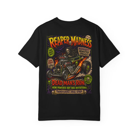 Reaper Madness Hot Rod Mens WUNDERLAND Halloween Booteek Short Sleeve Tee