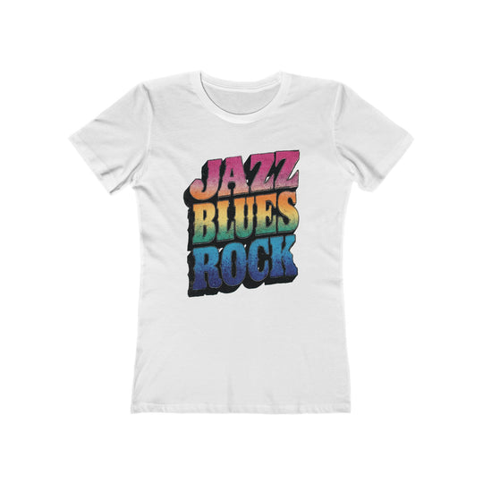 Jazz Blues Rock Womens Music styles L'Atomique Graphic Tee