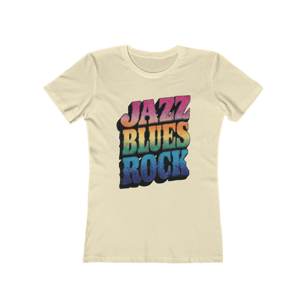 Jazz Blues Rock Womens Music styles L'Atomique Graphic Tee