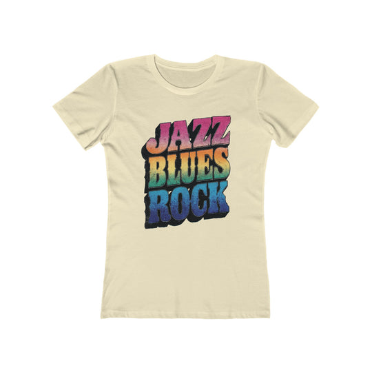 Jazz Blues Rock Womens Music styles L'Atomique Graphic Tee